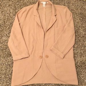 Pink blazer